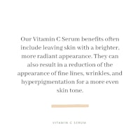 vitamin c serum benefits often include leaving skin a brighter radiant appearance